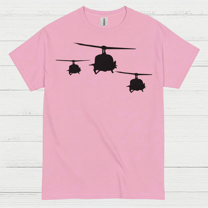 Military Helicopter Formation Aviation T Shirt