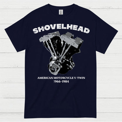 Shovelhead American Motorcycle V Twin T Shirt