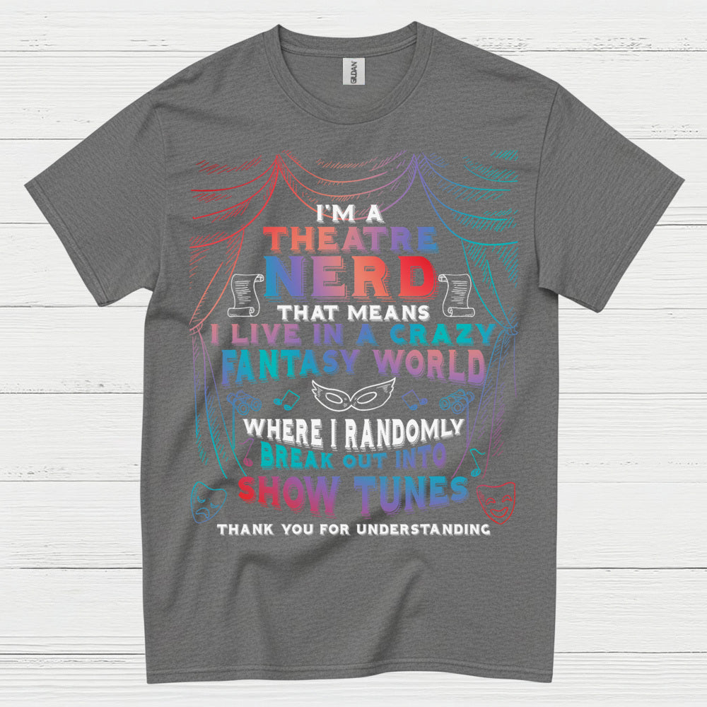 Theatre Nerd Fantasy World T Shirt