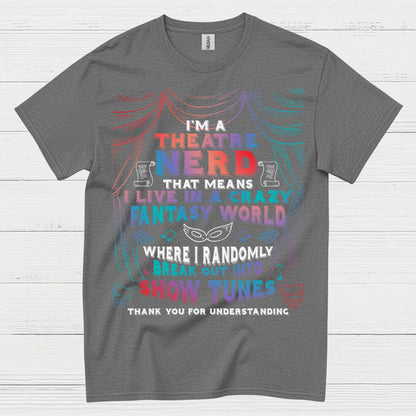 Theatre Nerd Fantasy World T Shirt