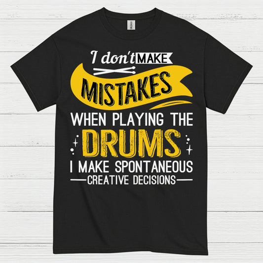Spontaneous Drummer T Shirt