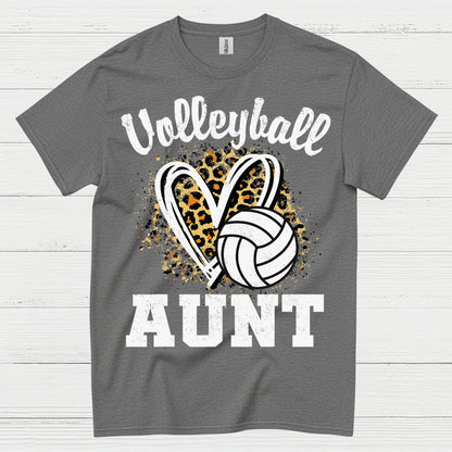 Volleyball Aunt T Shirt